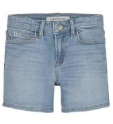 Calvin Klein Shorts - Slim Shorts - Mid Blue