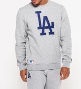 New Era Sweatshirt - Dodgers - GrÃ¥