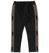 Dolce & Gabbana Leggings - Sort m. Logo