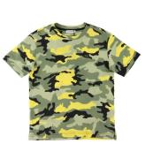 Dolce & Gabbana T-shirt - Skate - GrÃ¸n/Neongul Camouflage