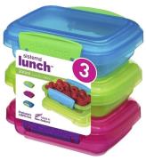 Sistema Madkasser - Lunch Packs - 3-pak - 200 ml - Multi