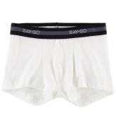 Say-So Boxershorts - Hvid