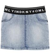 DKNY Nederdel - Denim - BlÃ¥