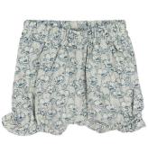 En Fant Shorts - Creme m. Blomster