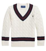 Polo Ralph Lauren Bluse - Strik - Classics - Herbal Milk Multi