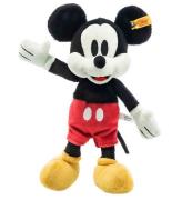 Steiff Bamse - 31 cm. - Mickey Mouse - Sort/RÃ¸d