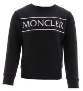 Moncler Sweatshirt - Navy m. Hvid