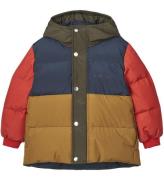 Liewood Dunjakke - Palle - Army Brown/Multi Mix