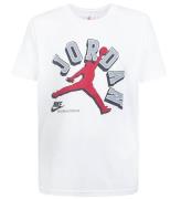Jordan T-shirt - Hvid m. RÃ¸d
