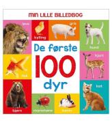 Alvilda Bog - Min Lille Billedbog - De FÃ¸rste 100 Dyr - Dansk