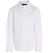 Tommy Hilfiger Skjorte - Solid Waffle - White