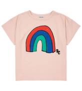 Bobo Choses T-shirt - Regnbue - Light Pink