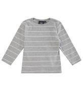 Sofie Schnoor Bluse - Stribet - Grey Melange