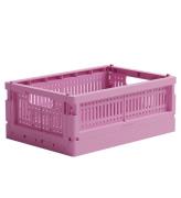 Made Crate Foldekasse - Mini - 24x17x9,5 cm - Soft Fuchsia