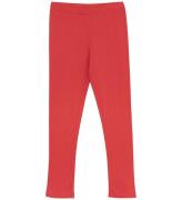 Minymo Leggings - Rib - Tomato Puree