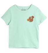 Mini Rodini T-shirt - Squirrel - GrÃ¸n