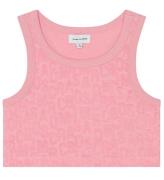 Little Marc Jacobs Top - Cropped - Pink Washed m. FrottÃ©