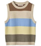 Fliink Vest - Strik - Multi Stripe - Sandshell