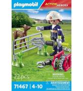 Playmobil Action Heroes - BrandmÃ¦ndenes Dyreredning - 71467 - 22