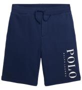 Polo Ralph Lauren Sweatshorts - Newport Navy m. Hvid