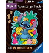 Ravensburger Puslespil - TrÃ¦ - 150 Brikker - Disney Stitch