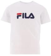 Fila T-shirt - Solberg - Bright White m. Print