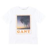 GANT T-shirt - Resort - Hvid