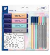 Staedtler FarvesÃ¦t - Pastel - 12 dele