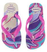 Havaianas Klipklapper - Kids Fantasy - Beige/Magenta Neon