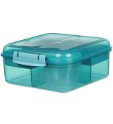 Sistema Madkasse m. Beholder - Bento Cube - 1,25 l - Teal Stone