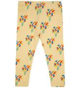 Bobo Choses Leggings - Baby Fireworks all Over - Light Yellow