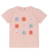 Hust and Claire T-shirt - Aliana - Icy Pink m. Blomster