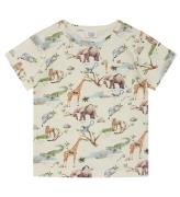 Hust and Claire T-shirt - Anker - Ivory m. Dyr