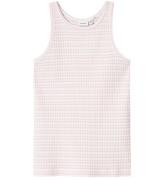 Name It Tanktop - NkfHobine - Parfait Pink/Bright White