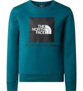 The North Face Sweatshirt - Redbox Crew - Blue Moss