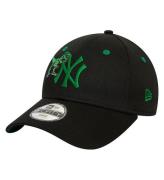 New Era Kasket - 9Forty - New York Yankees - Sort/GrÃ¸n m. Dino