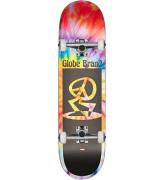 Globe Skateboard - 7,6'' - Peace Man Mid - Spiral Dye/Sort