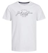 Jack Jones T-shirt - JjFerris - White/Big print