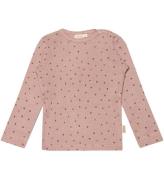 Petit Piao Bluse - Rib - Modal - Rose Fawn