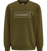 Hummel Sweatshirt - hmlTomb - Dark Olive
