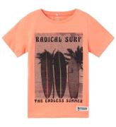 Name It T-shirt - NkmJolse - Papaya Punch