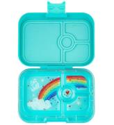 Yumbox Madkasse m. 4 Rum - Bento Panino - Misty Aqua - Rainbow T