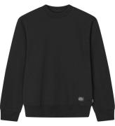 Mads NÃ¸rgaard Sweatshirt - Light Terry Solo - Sort