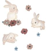 That's Mine Wallstickers - 21 cm - Bunnies & Flowers