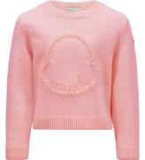 Moncler Bluse - Uld - Light Pink