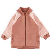 Joha Cardigan - Uld - Rosa/Brun