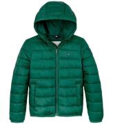 Tommy Hilfiger Dynejakke - Lightweight - Ornamental Green