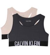 Calvin Klein Toppe - 2-pak - Bralette - Gullgray/Ebony