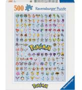 Ravensburger Puslespil - 500 Brikker - PokÃ©mon The First 151