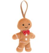 Jellycat Bamse - 10x8 cm - Festive Folly Gingerbread Fred